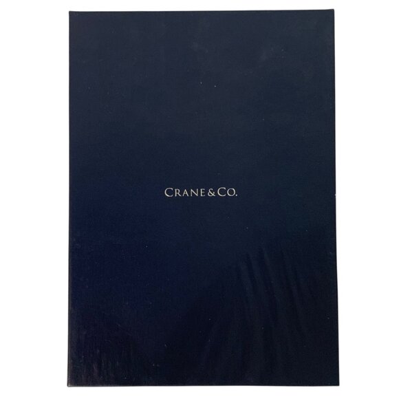 Crane & Co Palm Tree Boxed 22 Note Cards With Lined Envelopes - Picture 3 of 4